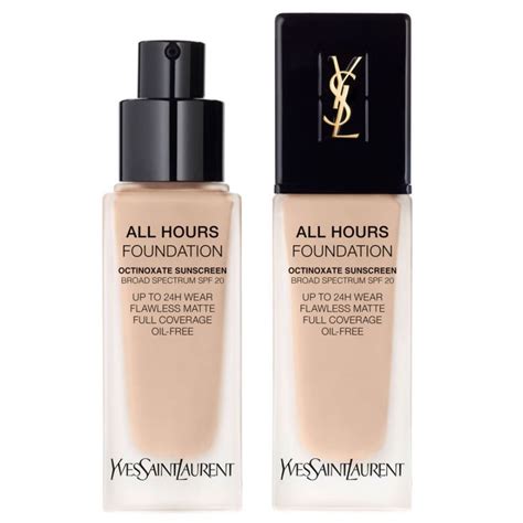 ysl matte foundation reviews|ysl all hours foundation.